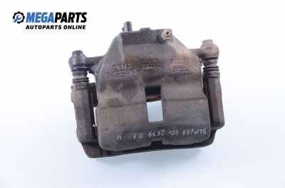 Caliper for Nissan Almera 2.2 DI, 110 hp, 3 doors, 2000, position: front - left