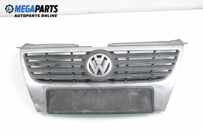 Grilă pentru Volkswagen Passat (B6) 2.0 16V TDI, 140 cp, sedan, 2005