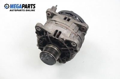 Alternator for Volkswagen Polo (9N) 1.4 TDI, 75 hp, 2003 № Bosch 0 124 515 022