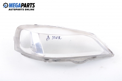 Headlight lens for Opel Astra G 2.0 DI, 82 hp, station wagon, 1999, position: right