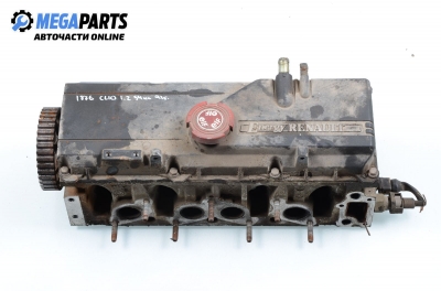 Engine head for Renault Clio 1.2, 54 hp, 3 doors, 1992