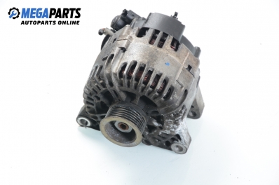 Alternator for Peugeot 206 1.4 HDi, 69 hp, 2003 № Valeo 2542704A