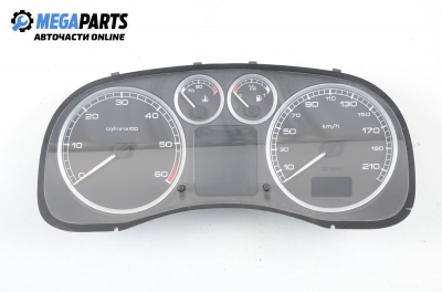 Bloc instrumente de bord pentru Peugeot 307 2.0 HDI, 90 cp, hatchback, 5 uși, 2001