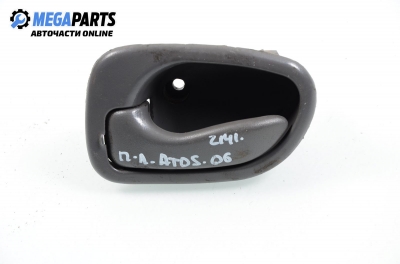 Inner handle for Hyundai Atos 1.1, 63 hp, 2006, position: front - left