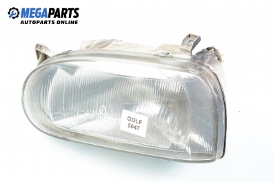 Headlight for Volkswagen Golf III 1.4, 60 hp, 3 doors, 1992, position: left Bosch