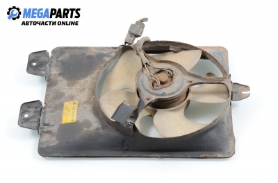 Radiator fan for Mitsubishi Carisma 1.8, 116 hp, hatchback, 1996