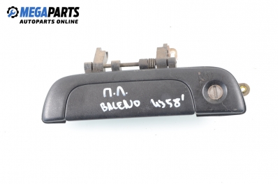 Outer handle for Suzuki Baleno 1.3 16V, 85 hp, sedan, 1997, position: front - left