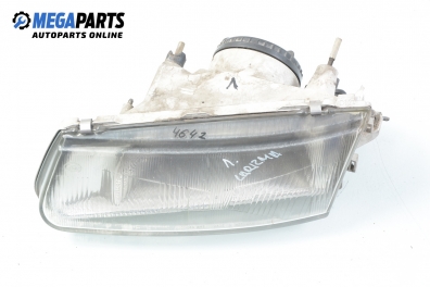 Headlight for Mitsubishi Carisma 1.8 16V GDI, 125 hp, hatchback, 1998, position: left Hella