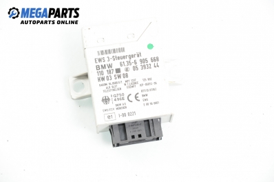 Steuermodul EWS für BMW 5 (E39) 2.5 d, 163 hp, combi, 2001 № 61.35 - 6 905 668