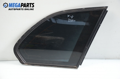 Vent window for BMW X5 (E53) 3.0, 231 hp automatic, 2001, position: rear - right