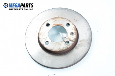 Brake disc for Volkswagen Golf III 1.4, 60 hp, 5 doors, 1992, position: front