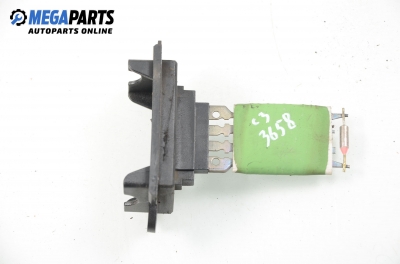 Blower motor resistor for Citroen C3 1.4 16V HDi, 90 hp, hatchback, 5 doors, 2003