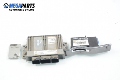 ECU incl. card and reader for Renault Laguna II (X74) 1.8 16V, 120 hp, hatchback, 2001 № Sagem 8200045893