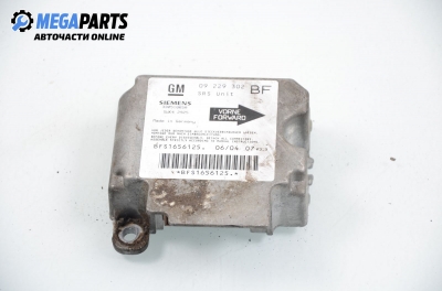 Airbag module for Opel Astra G 1.4 16V, 90 hp, sedan, 2004 № GM 09 229 302