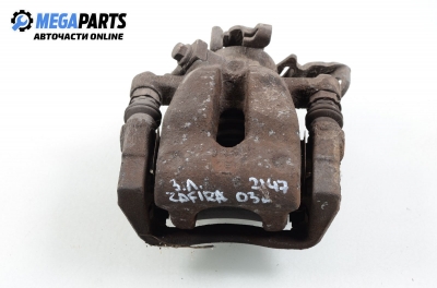 Caliper for Opel Zafira A 1.8 16V, 125 hp, 2003, position: rear - left