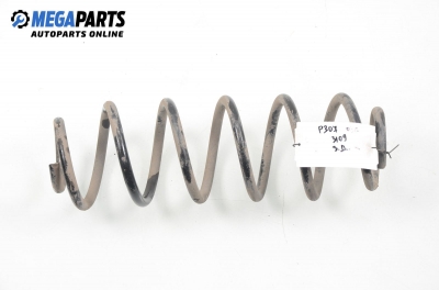 Coil spring for Peugeot 307 2.0 HDI, 107 hp, hatchback, 2003, position: rear