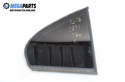 Door vent window for BMW 5 (E39) 3.5, 235 hp, sedan automatic, 1997, position: rear - right