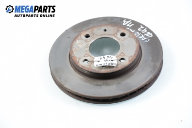 Brake disc for Mitsubishi Carisma 1.8 16V GDI, 125 hp, hatchback, 1998, position: front