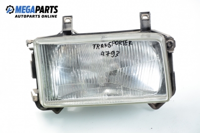 Headlight for Volkswagen Transporter 1.9 D, 61 hp, truck, 1991, position: right Hella