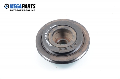 Damper pulley for Nissan Almera 2.0 D, 75 hp, hatchback, 5 doors, 1996