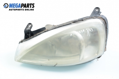 Headlight for Opel Corsa C 1.0, 58 hp, 3 doors, 2002, position: left Depo