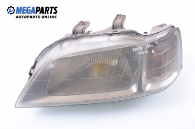 Headlight for Honda Civic 1.4 16V, 90 hp, station wagon, 1999, position: left