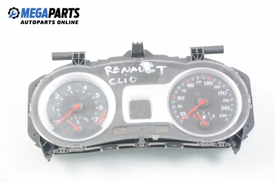 Instrument cluster for Renault Clio III 1.2 16V, 75 hp, hatchback, 5 doors, 2008 № 8200628775