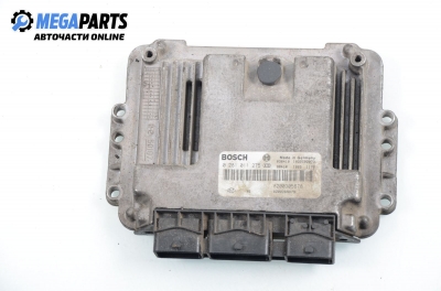 ECU for Renault Scenic 1.9 dCi, 120 hp, 2003 № Bosch 0 281 011 275