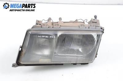 Headlight for Mercedes-Benz 190E 2.0, 118 hp, sedan, 5 doors, 1989, position: left