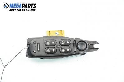 Window and mirror adjustment switch for Jaguar S-Type 4.0 V8, 276 hp automatic, 1999