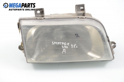 Headlight for Kia Sportage 2.0 TD 4WD, 83 hp, 5 doors, 1998, position: right