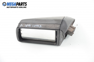 Mirror for Opel Corsa A 1.5 D, 50 hp, 3 doors, 1990, position: left