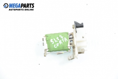 Blower motor resistor for Opel Corsa B 1.2 16V, 65 hp, 3 doors, 1998