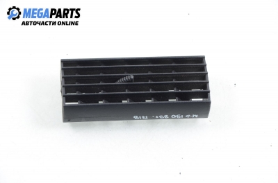 AC heat air vent for Mercedes-Benz 190E 2.0, 118 hp, sedan, 5 doors, 1989