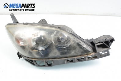 Headlight for Mazda 3 1.6 DI Turbo, 109 hp, 2008, position: right