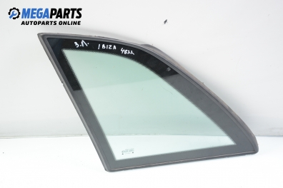 Vent window for Seat Ibiza (6K) 1.4, 60 hp, hatchback, 5 doors, 2001, position: rear - left