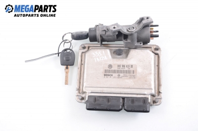 ECU cu cheie de contact pentru Seat Ibiza (6L) 1.4 TDI, 75 cp, 3 uși, 2003 № Bosch 0 281 011 074