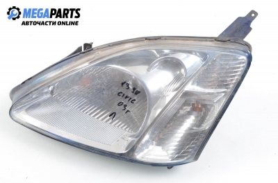 Headlight for Honda Civic 2.0, 160 hp, hatchback, 5 doors, 2003, position: left