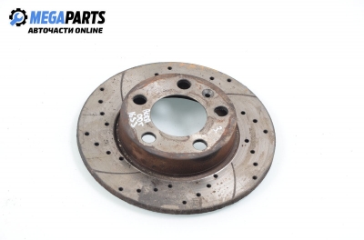 Brake disc for Volkswagen Bora (1998-2005) 1.6, sedan, position: rear