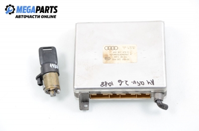 ECU mit zündschlüssel für Audi A4 (B5) 2.6, 150 hp, sedan, 1995 № 4A0 907 473 D