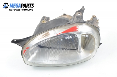 Headlight for Opel Corsa B 1.4, 60 hp, 3 doors, 1994, position: left