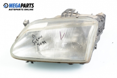 Headlight for Renault Megane Scenic 1.4, 75 hp, 1997, position: left