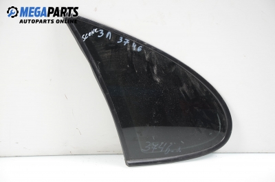 Vent window for Renault Megane Scenic 1.9 dTi, 98 hp, 1999, position: rear - left