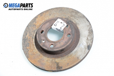 Brake disc for Fiat Punto 1.9 DS, 60 hp, 3 doors, 2001, position: front