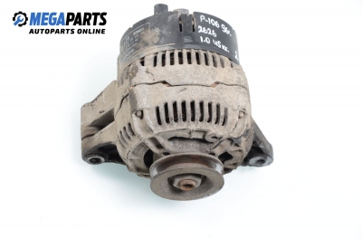 Alternator for Peugeot 106 1.0, 45 hp, 1996 № 0 120 335 007