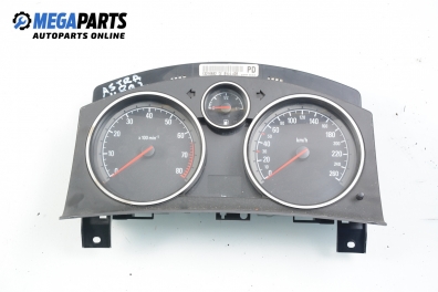 Instrument cluster for Opel Astra H 1.6, 105 hp, hatchback, 5 doors, 2005 № GM 13216682