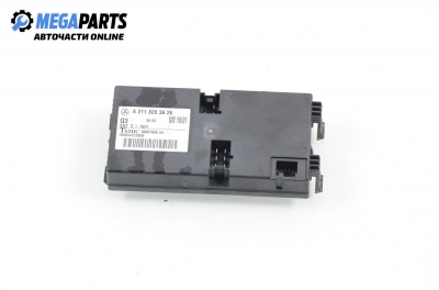 Heater seats module for Mercedes-Benz E-Class 211 (W/S) 1.8, 163 hp, sedan automatic, 2003