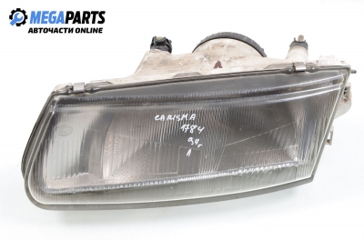 Headlight for Mitsubishi Carisma 1.8, 116 hp, hatchback, 5 doors, 1999, position: left