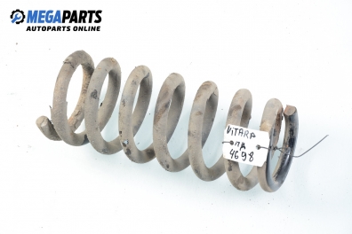 Coil spring for Suzuki Vitara 1.6 16V AWD, 97 hp, 1996, position: front