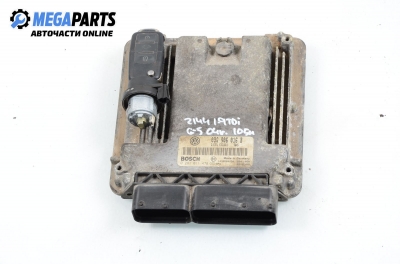 ECU cu cheie de contact pentru Volkswagen Golf V 1.9 TDI, 105 cp, 3 uși, 2004 № 03G 906 016 B